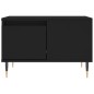 vidaXL Couchtisch Schwarz 55x55x36,5 cm Holzwerkstoff