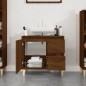 vidaXL Badschrank Braun Eichen-Optik 65x33x60 cm Holzwerkstoff vidaXL Badschrank Braun Eichen-Optik 65x33x60 cm Holzwerkstoff