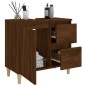 vidaXL Badschrank Braun Eichen-Optik 65x33x60 cm Holzwerkstoff vidaXL Badschrank Braun Eichen-Optik 65x33x60 cm Holzwerkstoff