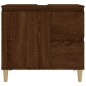 vidaXL Badschrank Braun Eichen-Optik 65x33x60 cm Holzwerkstoff vidaXL Badschrank Braun Eichen-Optik 65x33x60 cm Holzwerkstoff