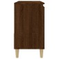 vidaXL Badschrank Braun Eichen-Optik 65x33x60 cm Holzwerkstoff vidaXL Badschrank Braun Eichen-Optik 65x33x60 cm Holzwerkstoff