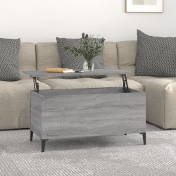 vidaXL Couchtisch Grau Sonoma 90x44,5x45 cm Holzwerkstoff
