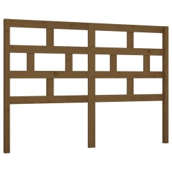 vidaXL Kopfteil Honigbraun 166x4x100 cm Massivholz Kiefer