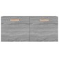 vidaXL Wandschrank Grau Sonoma 80x35x36,5 cm Holzwerkstoff vidaXL Wandschrank Grau Sonoma 80x35x36,5 cm Holzwerkstoff