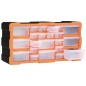 vidaXL Multi-Schubladen-Organizer mit 22 Schubladen 49x16x25,5 cm vidaXL Multi-Schubladen-Organizer mit 22 Schubladen 49x16x25,5 cm