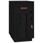 vidaXL Schreibtisch-Schrank Schwarz 40x50x75 cm Massivholz Kiefer vidaXL Schreibtisch-Schrank Schwarz 40x50x75 cm Massivholz Kiefer