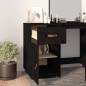 vidaXL Schreibtisch-Schrank Schwarz 40x50x75 cm Massivholz Kiefer vidaXL Schreibtisch-Schrank Schwarz 40x50x75 cm Massivholz Kiefer