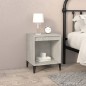 vidaXL Nachttische 2 Stk. Betongrau 40x35x50 cm vidaXL Nachttische 2 Stk. Betongrau 40x35x50 cm