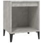 vidaXL Nachttische 2 Stk. Betongrau 40x35x50 cm vidaXL Nachttische 2 Stk. Betongrau 40x35x50 cm