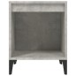 vidaXL Nachttische 2 Stk. Betongrau 40x35x50 cm vidaXL Nachttische 2 Stk. Betongrau 40x35x50 cm