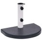vidaXL Schirmständer Schwarz 40x28x4 cm Granit vidaXL Schirmständer Schwarz 40x28x4 cm Granit