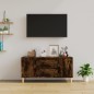 vidaXL TV-Schrank Räuchereiche 102x44,5x50 cm Holzwerkstoff vidaXL TV-Schrank Räuchereiche 102x44,5x50 cm Holzwerkstoff