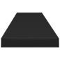 vidaXL Schwebende Wandregale 4 Stk. Schwarz 120x23,5x3,8 cm MDF vidaXL Schwebende Wandregale 4 Stk. Schwarz 120x23,5x3,8 cm MDF