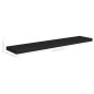 vidaXL Schwebende Wandregale 4 Stk. Schwarz 120x23,5x3,8 cm MDF vidaXL Schwebende Wandregale 4 Stk. Schwarz 120x23,5x3,8 cm MDF