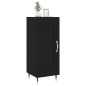 vidaXL Sideboard Schwarz 34,5x34x90 cm Holzwerkstoff vidaXL Sideboard Schwarz 34,5x34x90 cm Holzwerkstoff