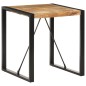 vidaXL Esstisch 70x70x75 cm Raues Mango-Massivholz vidaXL Esstisch 70x70x75 cm Raues Mango-Massivholz