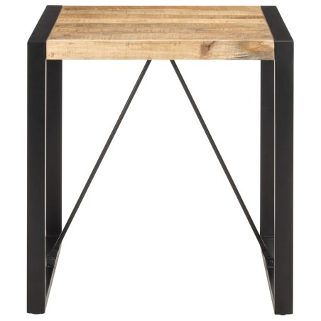 vidaXL Esstisch 70x70x75 cm Raues Mango-Massivholz