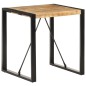vidaXL Esstisch 70x70x75 cm Raues Mango-Massivholz vidaXL Esstisch 70x70x75 cm Raues Mango-Massivholz