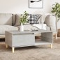 vidaXL Couchtisch Betongrau 90x50x36,5 cm Holzwerkstoff vidaXL Couchtisch Betongrau 90x50x36,5 cm Holzwerkstoff