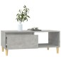 vidaXL Couchtisch Betongrau 90x50x36,5 cm Holzwerkstoff vidaXL Couchtisch Betongrau 90x50x36,5 cm Holzwerkstoff