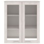vidaXL Highboard-Oberteil HAMAR Weiß 85x35x100 cm Massivholz vidaXL Highboard-Oberteil HAMAR Weiß 85x35x100 cm Massivholz