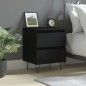 vidaXL Nachttisch Schwarz 40x35x50 cm Holzwerkstoff vidaXL Nachttisch Schwarz 40x35x50 cm Holzwerkstoff