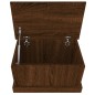 vidaXL Truhe Braun Eiche-Optik 50x30x28 cm Holzwerkstoff vidaXL Truhe Braun Eiche-Optik 50x30x28 cm Holzwerkstoff