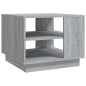 vidaXL Couchtisch Grau Sonoma 55x55x43 cm Holzwerkstoff vidaXL Couchtisch Grau Sonoma 55x55x43 cm Holzwerkstoff