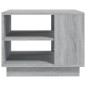 vidaXL Couchtisch Grau Sonoma 55x55x43 cm Holzwerkstoff vidaXL Couchtisch Grau Sonoma 55x55x43 cm Holzwerkstoff
