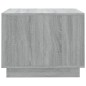 vidaXL Couchtisch Grau Sonoma 55x55x43 cm Holzwerkstoff vidaXL Couchtisch Grau Sonoma 55x55x43 cm Holzwerkstoff