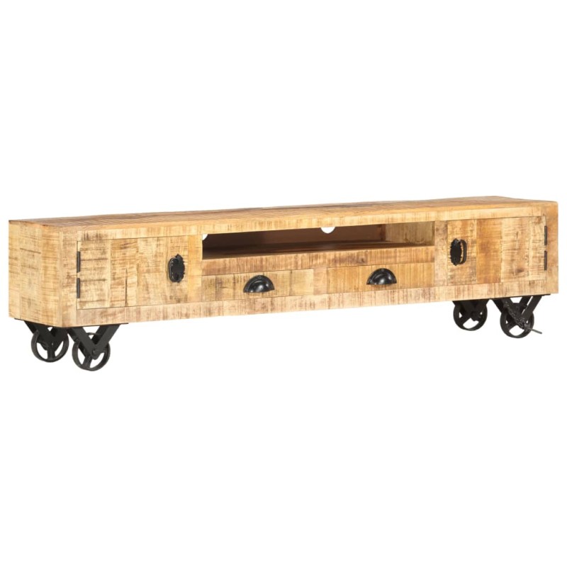 vidaXL TV-Schrank 150x30x37 cm Massivholz Mango vidaXL TV-Schrank 150x30x37 cm Massivholz Mango