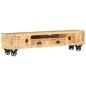 vidaXL TV-Schrank 150x30x37 cm Massivholz Mango vidaXL TV-Schrank 150x30x37 cm Massivholz Mango