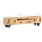 vidaXL TV-Schrank 150x30x37 cm Massivholz Mango vidaXL TV-Schrank 150x30x37 cm Massivholz Mango