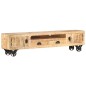 vidaXL TV-Schrank 150x30x37 cm Massivholz Mango vidaXL TV-Schrank 150x30x37 cm Massivholz Mango