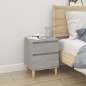 vidaXL Nachttische 2 Stk. Betongrau 40x35x50 cm vidaXL Nachttische 2 Stk. Betongrau 40x35x50 cm
