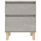 vidaXL Nachttische 2 Stk. Betongrau 40x35x50 cm vidaXL Nachttische 2 Stk. Betongrau 40x35x50 cm