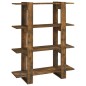 vidaXL Bücherregal/Raumteiler Räuchereiche 100×30×123,5 cm vidaXL Bücherregal/Raumteiler Räuchereiche 100×30×123,5 cm