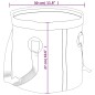 vidaXL Falteimer 2 Stk. Schwarz 20 L PVC vidaXL Falteimer 2 Stk. Schwarz 20 L PVC