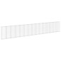 vidaXL Gabionenwand mit Abdeckung Verzinkter Stahl 900x30x150 cm vidaXL Gabionenwand mit Abdeckung Verzinkter Stahl 900x30x150 cm