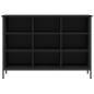 vidaXL Schuhregal Schwarz 100x35x70 cm Holzwerkstoff vidaXL Schuhregal Schwarz 100x35x70 cm Holzwerkstoff