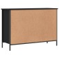 vidaXL Schuhregal Schwarz 100x35x70 cm Holzwerkstoff vidaXL Schuhregal Schwarz 100x35x70 cm Holzwerkstoff