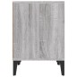 vidaXL Nachttische 2 Stk. Grau Sonoma 40x35x50 cm vidaXL Nachttische 2 Stk. Grau Sonoma 40x35x50 cm