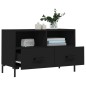 vidaXL TV-Schrank Schwarz 80x36x50 cm Holzwerkstoff vidaXL TV-Schrank Schwarz 80x36x50 cm Holzwerkstoff