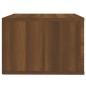 vidaXL Wand-Nachttisch Braun Eichen-Optik 50x36x25 cm vidaXL Wand-Nachttisch Braun Eichen-Optik 50x36x25 cm