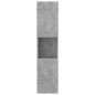 vidaXL Badezimmerschrank Betongrau 30x30x130 cm Holzwerkstoff vidaXL Badezimmerschrank Betongrau 30x30x130 cm Holzwerkstoff