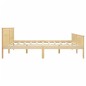 vidaXL Massivholzbett Kiefer 200x200 cm vidaXL Massivholzbett Kiefer 200x200 cm