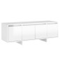 vidaXL TV-Schrank Hochglanz-Weiß 120x30x40,5 cm Holzwerkstoff vidaXL TV-Schrank Hochglanz-Weiß 120x30x40,5 cm Holzwerkstoff