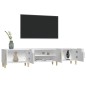 vidaXL TV-Schrank Hochglanz-Weiß 180x31,5x40 cm Holzwerkstoff vidaXL TV-Schrank Hochglanz-Weiß 180x31,5x40 cm Holzwerkstoff