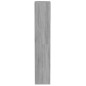 vidaXL Schuhregal Grau Sonoma 54x34x183 cm Holzwerkstoff vidaXL Schuhregal Grau Sonoma 54x34x183 cm Holzwerkstoff