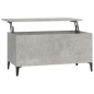 vidaXL Couchtisch Betongrau 90x44,5x45 cm Holzwerkstoff vidaXL Couchtisch Betongrau 90x44,5x45 cm Holzwerkstoff